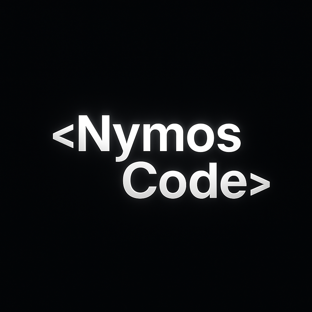Nymos Code logo